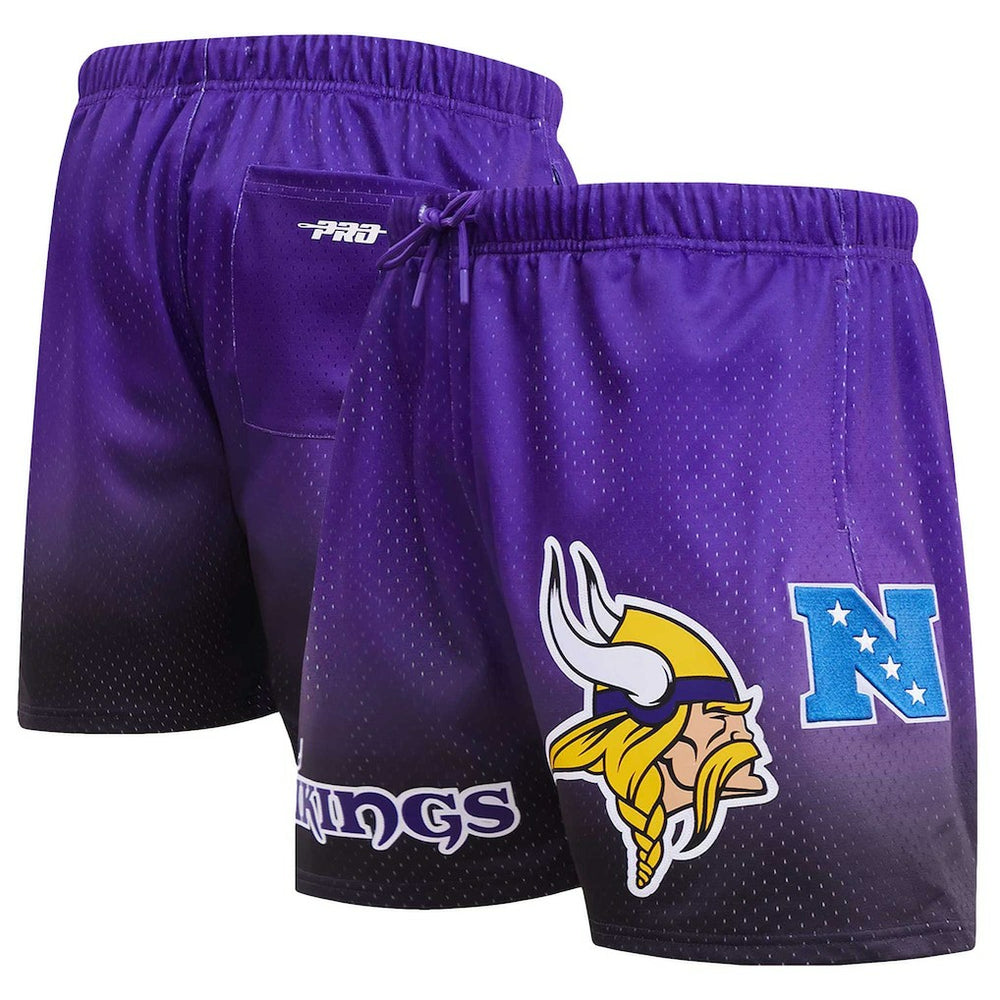 NFL Minnesota Vikings Pro Standard Ombre Mesh Shorts