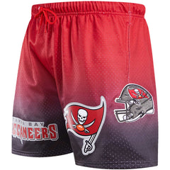 NFL Tampa Bay Buccaneers Pro Standard Ombre Mesh Shorts