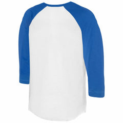 Chicago Cubs Tiny Turnip Women's Hot Bats 3/4-Sleeve Raglan T-Shirt - White/Royal