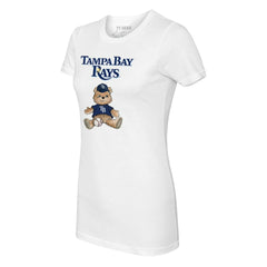 Tampa Bay Rays Tiny Turnip Women's Teddy Boy T-Shirt - White