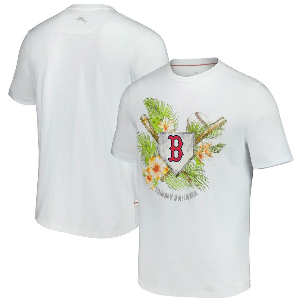 Boston Red Sox Tommy Bahama Island League T-Shirt - White