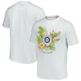 Seattle Mariners Tommy Bahama Island League T-Shirt - White