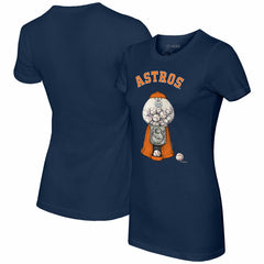 Houston Astros Tiny Turnip Women's Gumball Machine T-Shirt - Navy