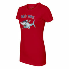 Boston Red Sox Tiny Turnip Women's Shark T-Shirt - Red