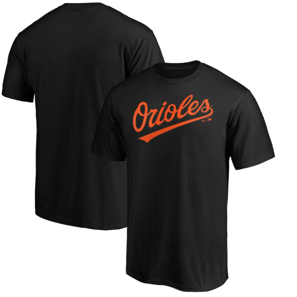 Baltimore Orioles Official Team Wordmark T-Shirt - Black