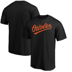 Baltimore Orioles Official Team Wordmark T-Shirt - Black