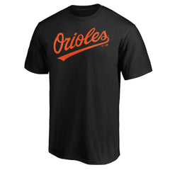 Baltimore Orioles Official Team Wordmark T-Shirt - Black