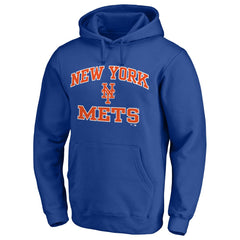 New York Mets Heart & Soul Pullover Hoodie - Royal