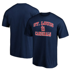 St. Louis Cardinals Heart & Soul T-Shirt - Navy