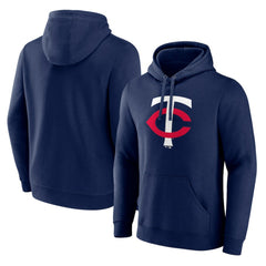 Minnesota Twins Official Team Logo Pullover Hoodie - Navy