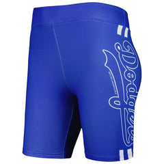 Los Angeles Dodgers Women's Biker Shorts - Royal | Mitchell & Ness