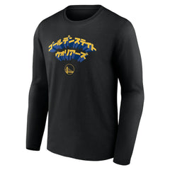 Golden State Warriors Japanese Heritage Long Sleeve T-Shirt sale - Black | Fanatics sale