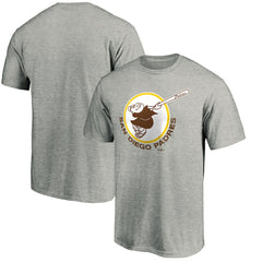 San Diego Padres Cooperstown Collection Forbes T-Shirt - Heather Gray