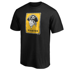 Pittsburgh Pirates Cooperstown Collection Forbes Team Logo T-Shirt - Black