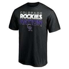 Colorado Rockies Rockies Nation T-Shirt - Black