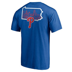 Philadelphia Phillies Philly State T-Shirt - Royal