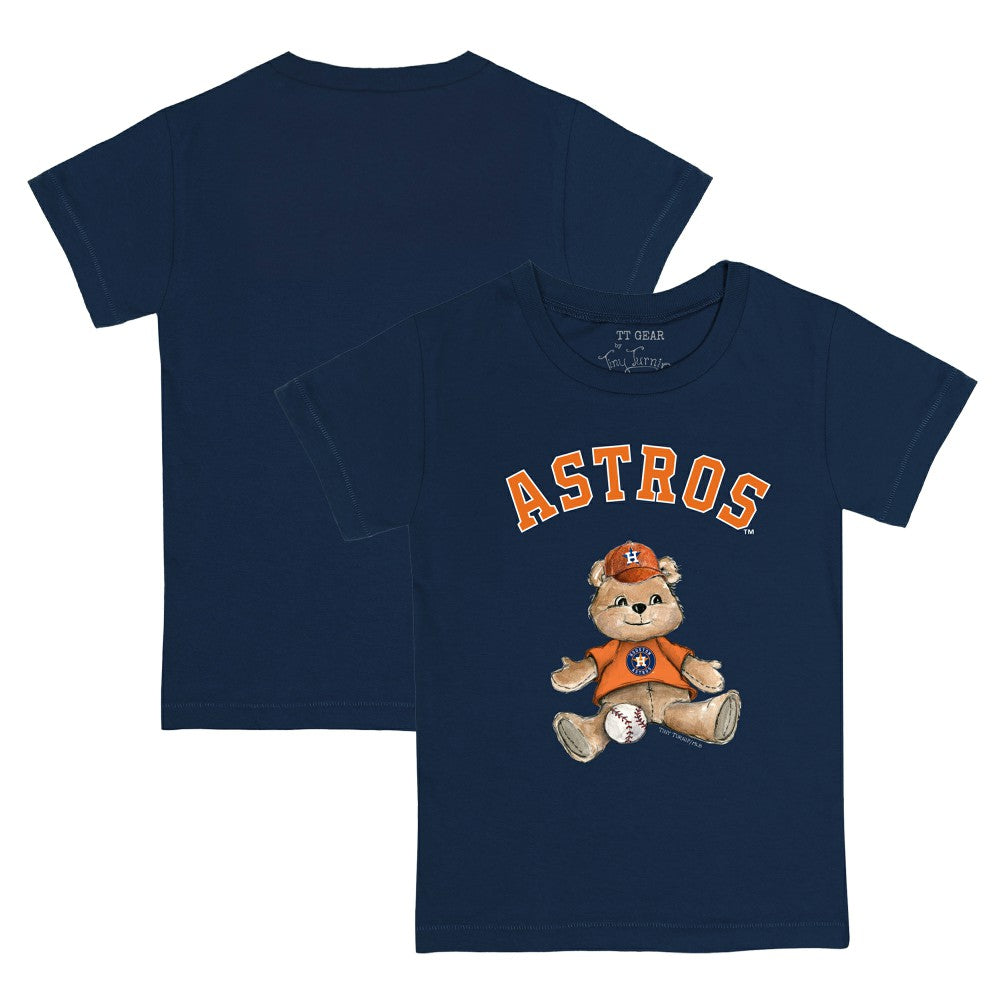 Houston Astros Tiny Turnip Youth Teddy Boy T-Shirt - Navy