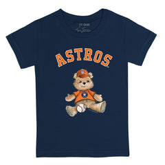 Houston Astros Tiny Turnip Youth Teddy Boy T-Shirt - Navy