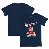 Washington Nationals Tiny Turnip Youth Teddy Boy T-Shirt - Navy