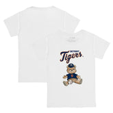 Detroit Tigers Tiny Turnip Youth Teddy Boy T-Shirt - White