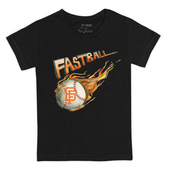 San Francisco Giants Tiny Turnip Youth Fastball T-Shirt - Black