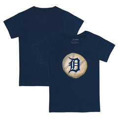 Detroit Tigers Tiny Turnip Youth Stitched Baseball T-Shirt - Navy