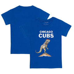Chicago Cubs Tiny Turnip Youth TT Rex T-Shirt - Royal