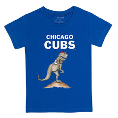 Chicago Cubs Tiny Turnip Youth TT Rex T-Shirt - Royal