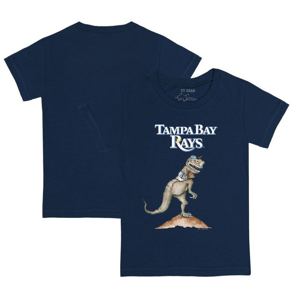 Tampa Bay Rays Tiny Turnip Youth TT Rex T-Shirt - Navy