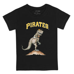 Pittsburgh Pirates Tiny Turnip Youth TT Rex T-Shirt - Black