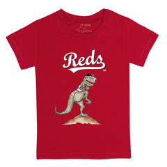Cincinnati Reds Tiny Turnip Youth TT Rex T-Shirt - Red