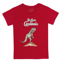St. Louis Cardinals Tiny Turnip Youth TT Rex T-Shirt - Red