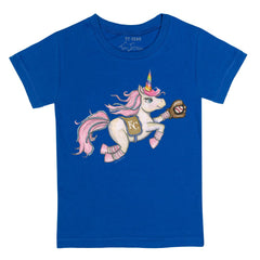 Kansas City Royals Tiny Turnip Youth Unicorn T-Shirt - Royal