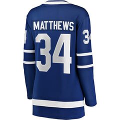 Auston Matthews Toronto Maple Leafs Fanatics Women's Home Breakaway Jersey