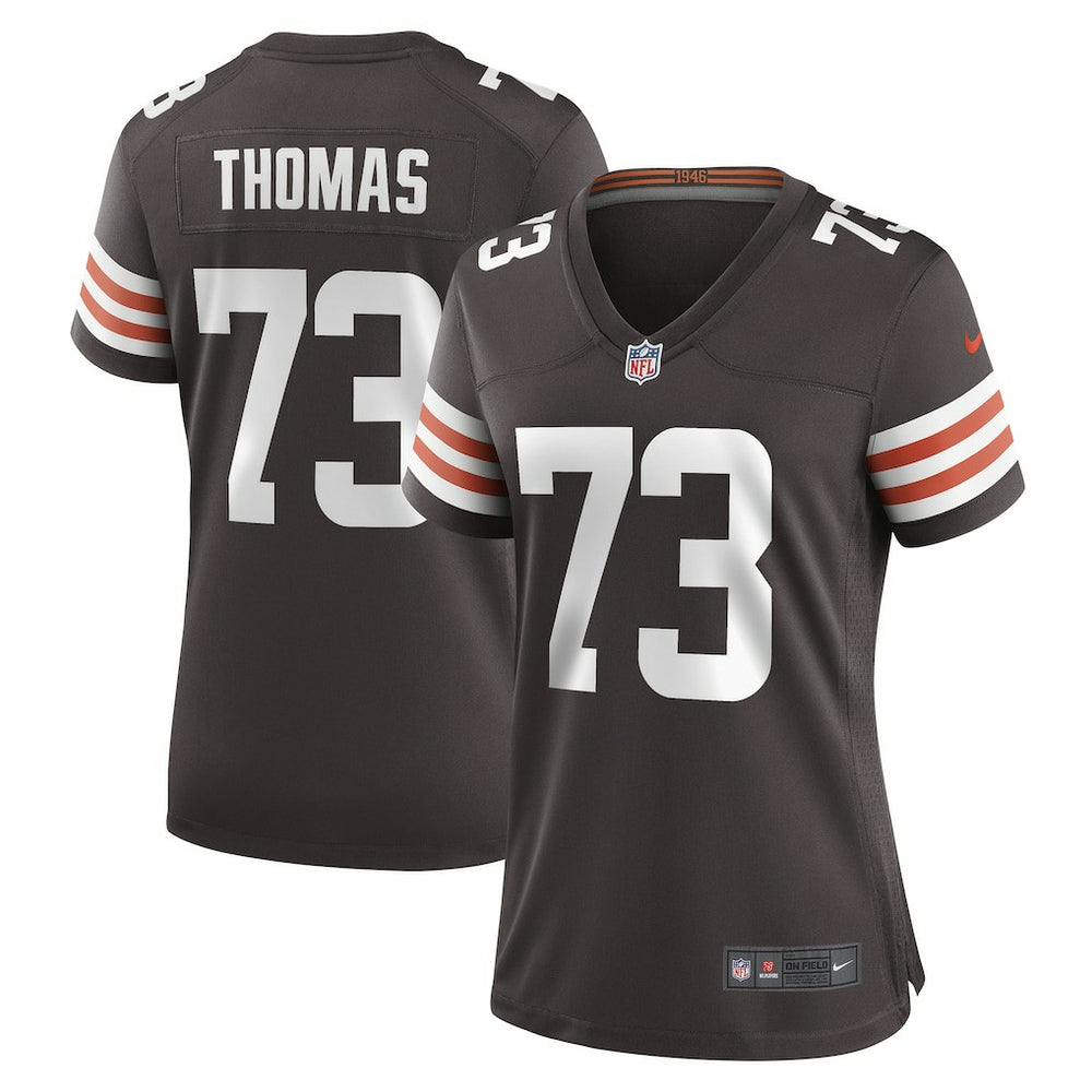 NFL Cleveland Browns Joe Thomas Women's Retired Game Player Jersey
