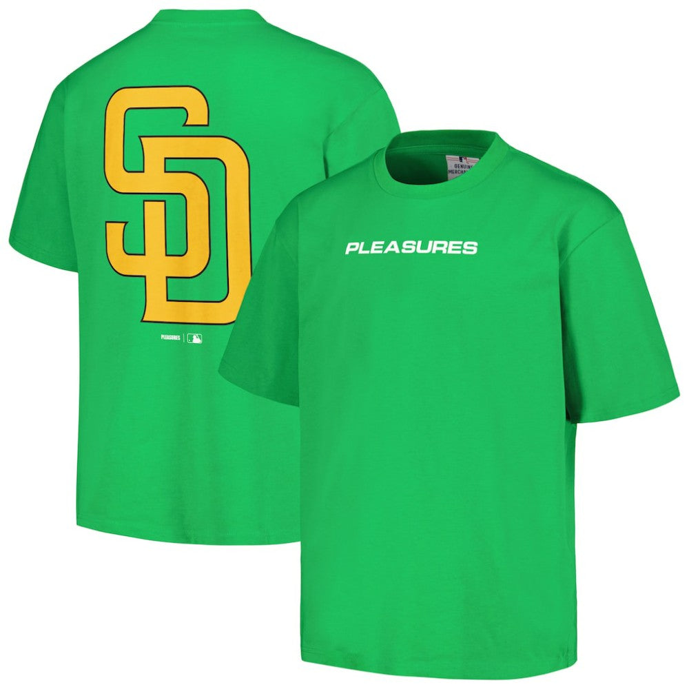 San Diego Padres PLEASURES Ballpark T-Shirt - Green