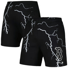 Boston Red Sox PLEASURES Lightning Shorts - Black