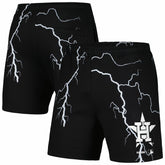 Houston Astros PLEASURES Lightning Shorts - Black