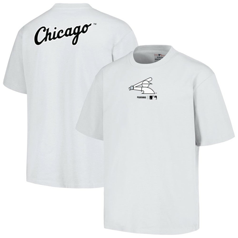 Chicago White Sox PLEASURES Mascot T-Shirt - White