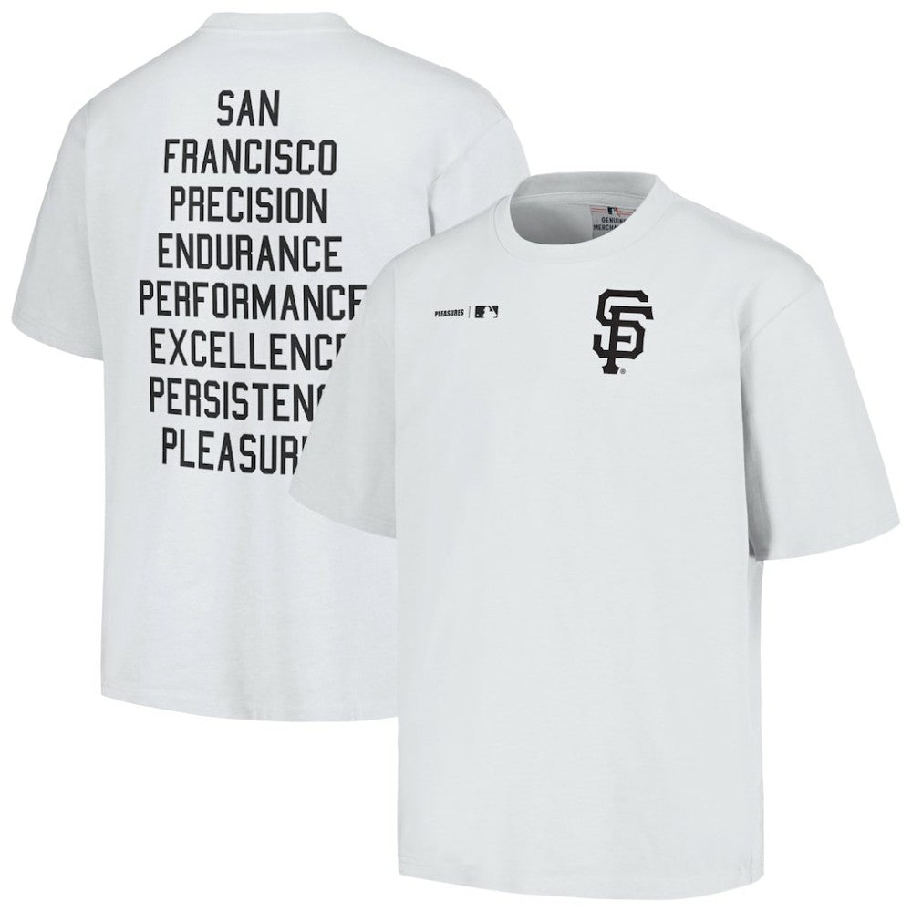San Francisco Giants PLEASURES Precision T-Shirt - White