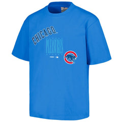 Chicago Cubs PLEASURES Repurpose T-Shirt - Royal
