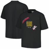 Cincinnati Reds PLEASURES Repurpose T-Shirt - Black