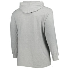 Philadelphia 76ers Big & Tall Pullover Hoodie - Heather Gray | Fanatics online