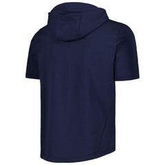 Boston Red Sox Levelwear Recruit Full-Zip Short Sleeve Hoodie - Navy