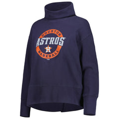 Houston Astros Levelwear Women's Sunset Farm Team Pullover Sweatshirt - Navy
