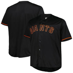 San Francisco Giants Big & Tall Pop Fashion Jersey - Black