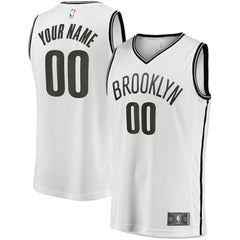 Brooklyn Nets Fast Break Custom Replica Jersey - Association Edition - White | Fanatics on sale