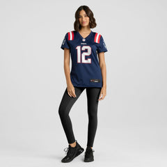 NFL New England Patriots Tom Brady Women's Retired Game Jersey