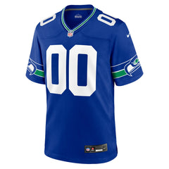 NFL Seattle Seahawks Throwback Custom Jersey