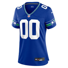 NFL Seattle Seahawks Women's Throwback Custom Jersey